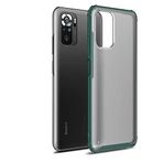 Xiaomi Redmi Note 10S ile uyumlu Kılıf Mat Volks Case Koyu Yeşil