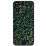 Xiaomi Redmi Note 11 5G Global Çam Ağacı Ormanı Baskılı Uyumlu Silikon Kılıf