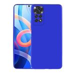 Xiaomi Redmi Note 11 Global ile uyumlu Kılıf Soft Mat Premier Case Kapak Saks Mavi