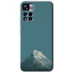 Xiaomi Redmi Note 11 Pro Plus 5G Alone Mountain Baskılı Uyumlu Silikon Kılıf