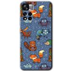 Xiaomi Redmi Note 11 Pro Plus 5G Animals Funny Baskılı Uyumlu Silikon Kılıf
