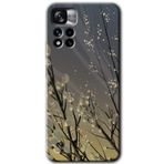 Xiaomi Redmi Note 11 Pro Plus 5G Branches Flowers Baskılı Uyumlu Silikon Kılıf
