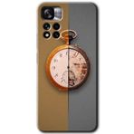 Xiaomi Redmi Note 11 Pro Plus 5G Clocks Artwork Baskılı Uyumlu Silikon Kılıf