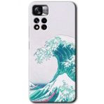 Xiaomi Redmi Note 11 Pro Plus 5G Dalga Baskılı Uyumlu Silikon Kılıf