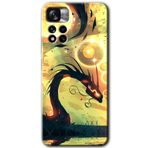 Xiaomi Redmi Note 11 Pro Plus 5G Digital Dragon Baskılı Uyumlu Silikon Kılıf