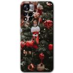 Xiaomi Redmi Note 11 Pro Plus 5G Happy New Year Baskılı Uyumlu Silikon Kılıf