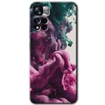 Xiaomi Redmi Note 11 Pro Plus 5G Liquid Cloud Baskılı Uyumlu Silikon Kılıf