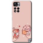 Xiaomi Redmi Note 11 Pro Plus 5G Meyveli Süt Baskılı Uyumlu Silikon Kılıf