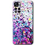 Xiaomi Redmi Note 11 Pro Plus 5G Mosaic Fragments Colorfull Baskılı Uyumlu Silikon Kılıf