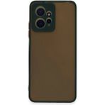 Xiaomi Redmi Note 12 4g Kılıf Montreal Silikon Kapak - Yeşil - Renkli