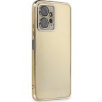 Xiaomi Redmi Note 12 4g Kılıf Razer Lensli Silikon - Gold