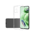 Xiaomi Redmi Note 12 5g Kılıf Kamera Korumalı Silikon Şeffaf Arka Kapak