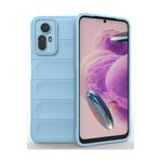 Xiaomi Redmi Note 12s Kılıf Kamera Korumalı Dalgalı Yumuşak Silikon Kapak iz Leke Yapmaz içi Kadife