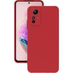 Xiaomi Redmi Note 12s Kılıf Kamera Korumalı Silikon Rubber Arka Kapak Kırmızı
