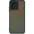 Xiaomi Redmi Note 12S Kılıf Montreal Silikon Kapak - Yeşil-(5796)
