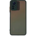 Xiaomi Redmi Note 12S Kılıf Montreal Silikon Kapak - Yeşil - Renkli