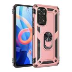 Xiaomi Redmi Note 12S Kılıf Sofya Yüzüklü Silikon Kapak - Rose-(5796)