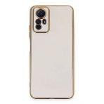 Xiaomi Redmi Note 12S Kılıf Volet Silikon - Beyaz-(5796)