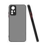 Xiaomi Redmi Note 12S Kılıf Zore Arkası Mat Sert Silikon Hux Kapak