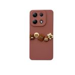 Xiaomi Redmi Note 13 Pro 4G Kılıf 3D M Bear Kamera Korumalı Silikon Kapak