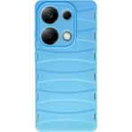 Xiaomi Redmi Note 13 Pro 4g Kılıf Bibercas Silikon Kapak - Mavi - Renkli