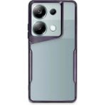 Xiaomi Redmi Note 13 Pro 4g Kılıf Boyi Silikon Kapak - Derin Mor - Renkli