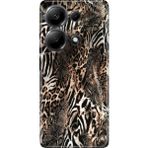 Xiaomi Redmi Note 13 Pro 4g Kılıf Desenli Baskılı Tpu Rubber Kapak Leopar Sanat - 001-Renkli