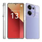 Xiaomi Redmi Note 13 Pro 4G Kilif Kamera Korumali Silikon Seffaf Kapak