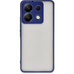 Xiaomi Redmi Note 13 Pro 5g Kılıf Montreal Silikon Kapak - Lacivert - Renkli