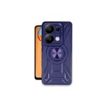 Xiaomi Redmi Note 13 Pro 5G Uyumlu Kılıf Lincoln Kamera Korumalı Silikon Kapak Lacivert