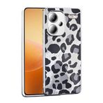 Xiaomi Redmi Note 13 Pro Plus 5G İle Uyumlu Kılıf Desenli Mep Kapak 36841 Gri Leopar