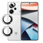 Xiaomi Redmi Note 13 Pro Plus İle Uyumlu Mercek Lens Kamera Koruyucu GRİ (Mistik Gümüş)