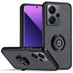 Xiaomi Redmi Note 13 Pro Plus Kılıf Montreal Yüzüklü Silikon Kapak - Siyah - Renkli