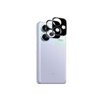 Xiaomi Redmi Note 13 Pro+ Plus Uyumlu Siyah Çerceveli Kamera Lens Koruyucu Temperli Cam 3d Lens Camı