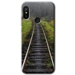 Xiaomi Redmi Note 6 Pro Tren Yolu Baskılı Uyumlu Silikon Kılıf