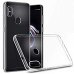 Xiaomi Redmi Note 6 Pro Uyumlu Şeffaf Silikon Kılıf Yüksek Koruma