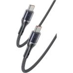 Xiaomi Redmi Note 7 8 8t 9 9s Pro Şarj Kablosu Type-C 240W 1.2 Metre Hızlı Şarj AZN-CA166 - Renksiz