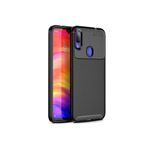 Xiaomi Redmi Note 7 Kılıf Negro Karbon Görünümlü Silikon Kapak + Ekran Koruma 5817