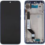 Xiaomi Redmi Note 7 Lcd Ekran + Dokunmatik Çıtalı Mavi