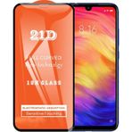 Xiaomi Redmi Note 7 Pro Ekran Koruyucu 21D Tam Kaplayan Kavisli