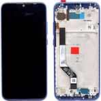 Xiaomi Redmi Note 7 Uyumlu Çıtalı Lcd Ekran Dokunmatik Mavi cok-renkli