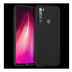 Xiaomi Redmi Note 8 İnce Mat Silikon Kılıf Siyah