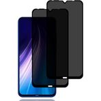Xiaomi Redmi Note 8 Privacy (Hayalet) Ekran Koruyucu – 2 Adet - 9H Temperli Cam, Yan Görünme Engelleyici, Tam Kaplama