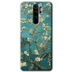 Xiaomi Redmi Note 8 Pro Almond Blossom Baskılı Uyumlu Silikon Kılıf