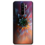 Xiaomi Redmi Note 8 Pro Çiçek Motif Baskılı Uyumlu Silikon Kılıf