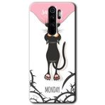 Xiaomi Redmi Note 8 Pro Dark Sunday Baskılı Uyumlu Silikon Kılıf
