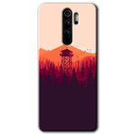Xiaomi Redmi Note 8 Pro Gözlem Kulesi Baskılı Uyumlu Silikon Kılıf