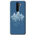 Xiaomi Redmi Note 8 Pro İceberg Baskılı Uyumlu Silikon Kılıf