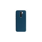 Xiaomi Redmi Note 8 Pro İçi Kadife Silikon Kılıf Lacivert