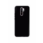 Xiaomi Redmi Note 8 Pro İçi Kadife Silikon Kılıf Siyah